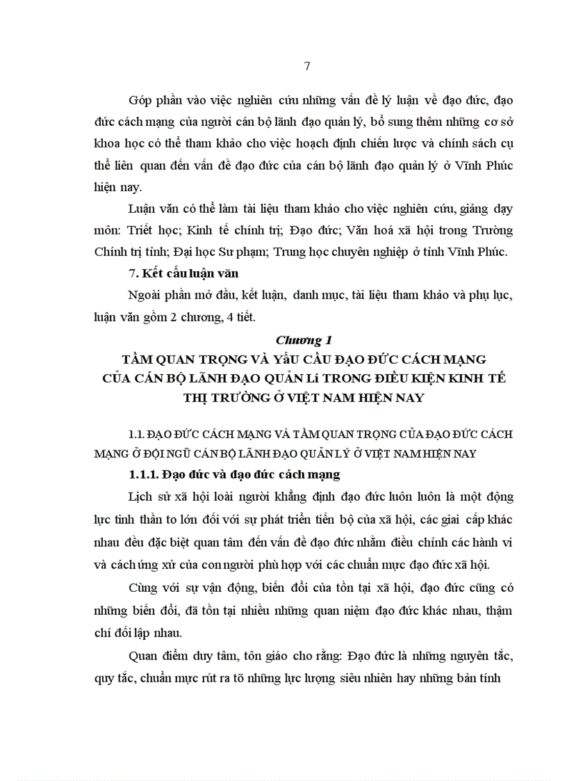 image for page Vấn đề đạo đức cách mạng của người cán bộ lãnh đạo quản lý ở Vĩnh Phúc trong điều kiện kinh tế thị trường hiện nay