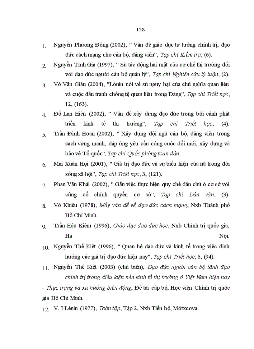 image for page Vấn đề đạo đức cách mạng của người cán bộ lãnh đạo quản lý ở Vĩnh Phúc trong điều kiện kinh tế thị trường hiện nay