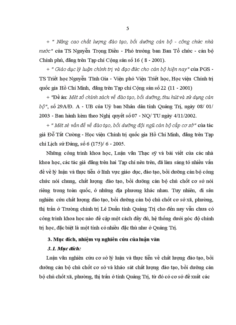 image for page Chất lượng đào tạo, bồi dưỡng cán bộ chủ chốt cơ sở xã, phường, thị trấn ở trường Chính trị Lê Duẩn tỉnh Quảng Trị giai đoạn hiện nay