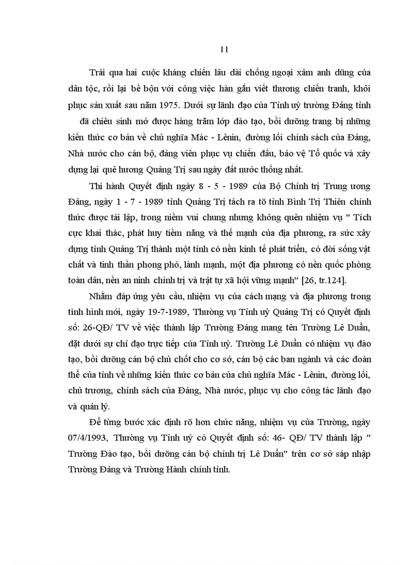 image for page Chất lượng đào tạo, bồi dưỡng cán bộ chủ chốt cơ sở xã, phường, thị trấn ở trường Chính trị Lê Duẩn tỉnh Quảng Trị giai đoạn hiện nay