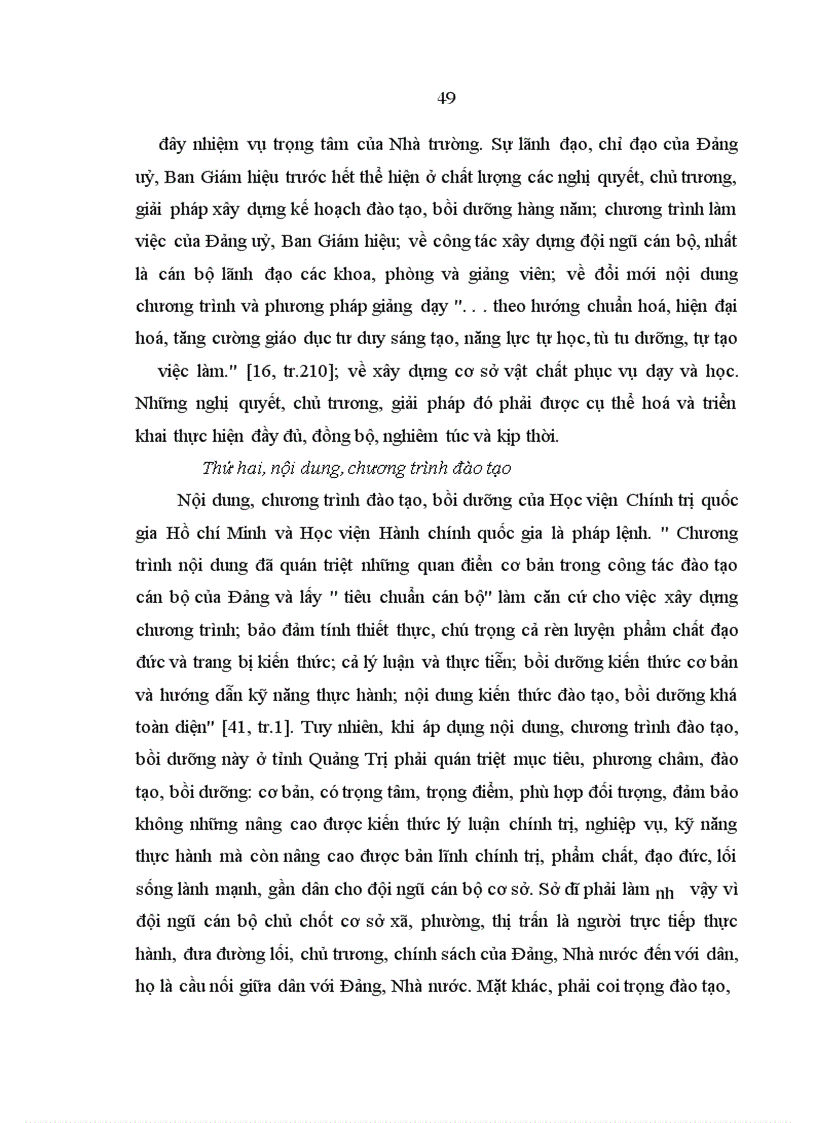 image for page Chất lượng đào tạo, bồi dưỡng cán bộ chủ chốt cơ sở xã, phường, thị trấn ở trường Chính trị Lê Duẩn tỉnh Quảng Trị giai đoạn hiện nay
