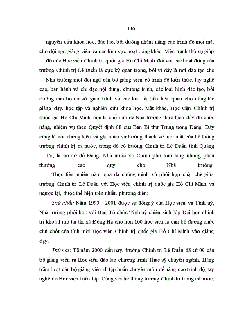 image for page Chất lượng đào tạo, bồi dưỡng cán bộ chủ chốt cơ sở xã, phường, thị trấn ở trường Chính trị Lê Duẩn tỉnh Quảng Trị giai đoạn hiện nay