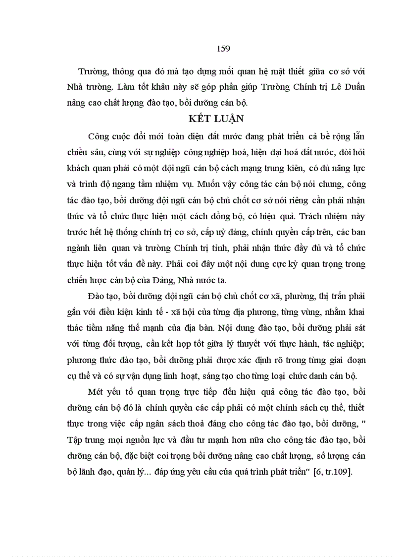 image for page Chất lượng đào tạo, bồi dưỡng cán bộ chủ chốt cơ sở xã, phường, thị trấn ở trường Chính trị Lê Duẩn tỉnh Quảng Trị giai đoạn hiện nay