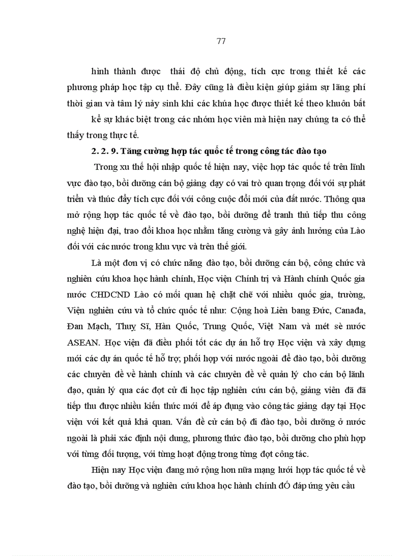 image for page Công tác đào tạo đội ngũ cán bộ giảng dạy ở Học viện chính trị và Hành chính Quốc gia nước cộng hoà dân chủ nhân dân lào giai đoạn hiện nay