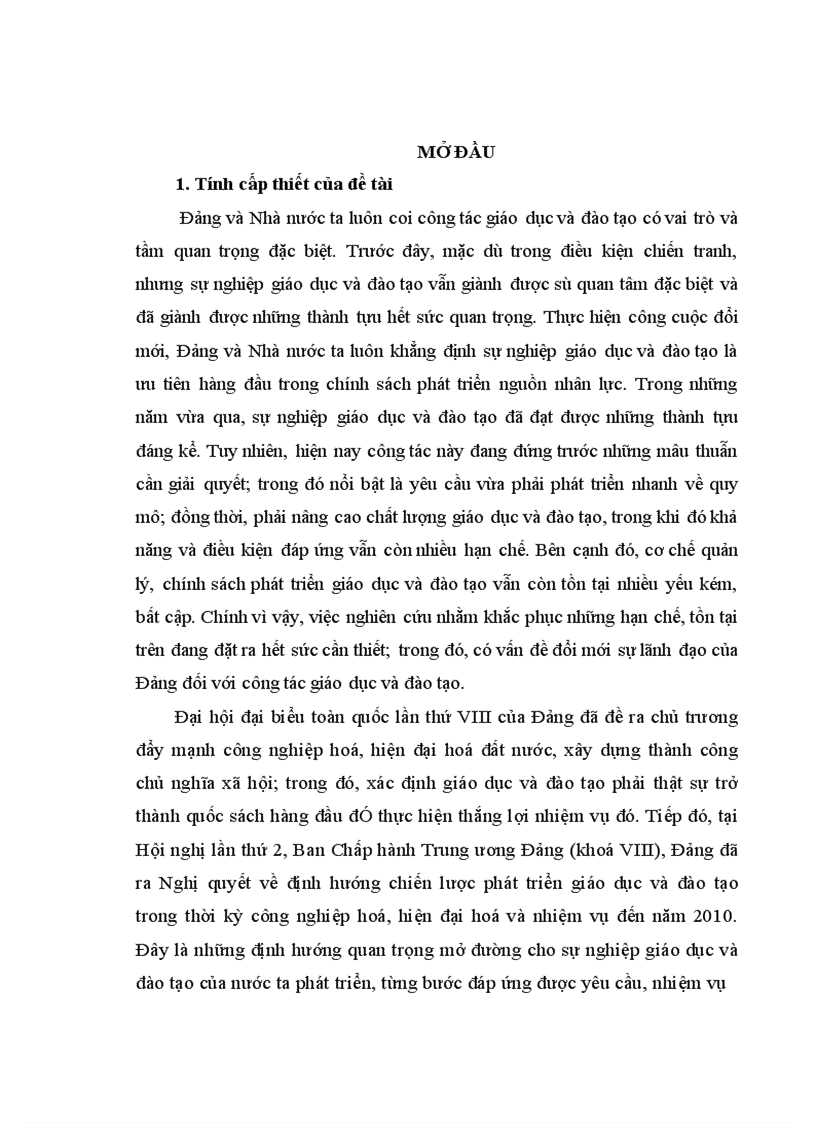 image for page Sự lãnh đạo của tỉnh uỷ Thái Bình đối với công tác giáo dục phổ thông giai đoạn hiện nay