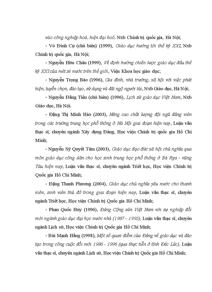 image for page Sự lãnh đạo của tỉnh uỷ Thái Bình đối với công tác giáo dục phổ thông giai đoạn hiện nay