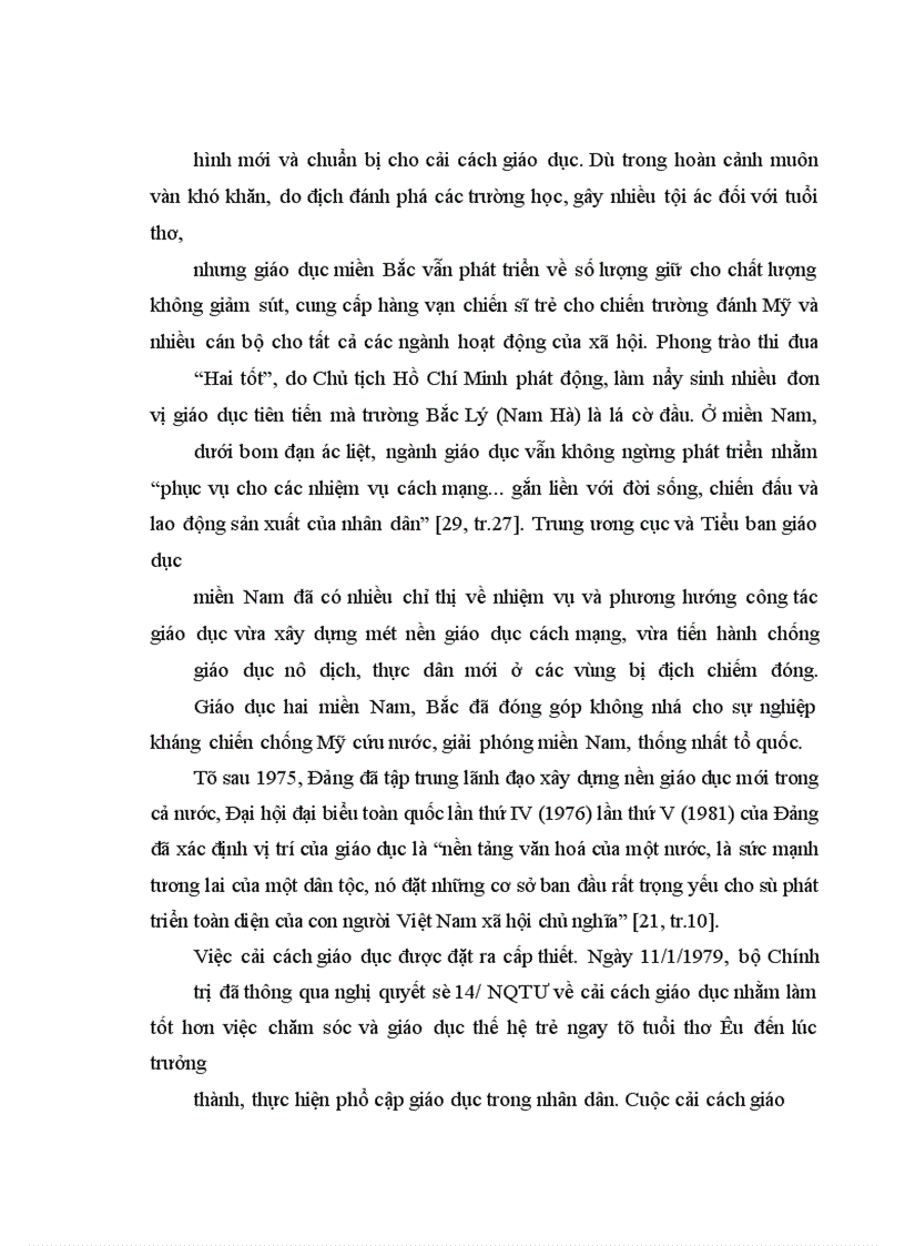 image for page Sự lãnh đạo của tỉnh uỷ Thái Bình đối với công tác giáo dục phổ thông giai đoạn hiện nay