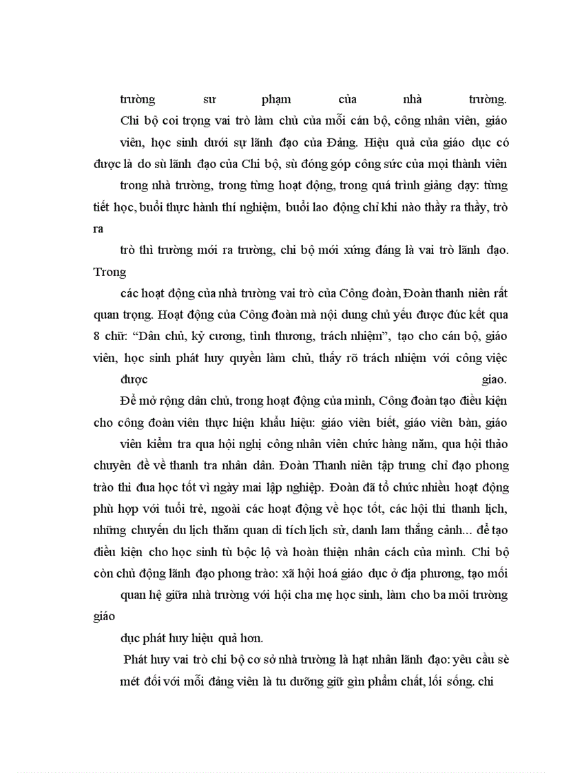 image for page Sự lãnh đạo của tỉnh uỷ Thái Bình đối với công tác giáo dục phổ thông giai đoạn hiện nay