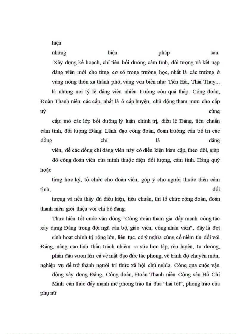 image for page Sự lãnh đạo của tỉnh uỷ Thái Bình đối với công tác giáo dục phổ thông giai đoạn hiện nay