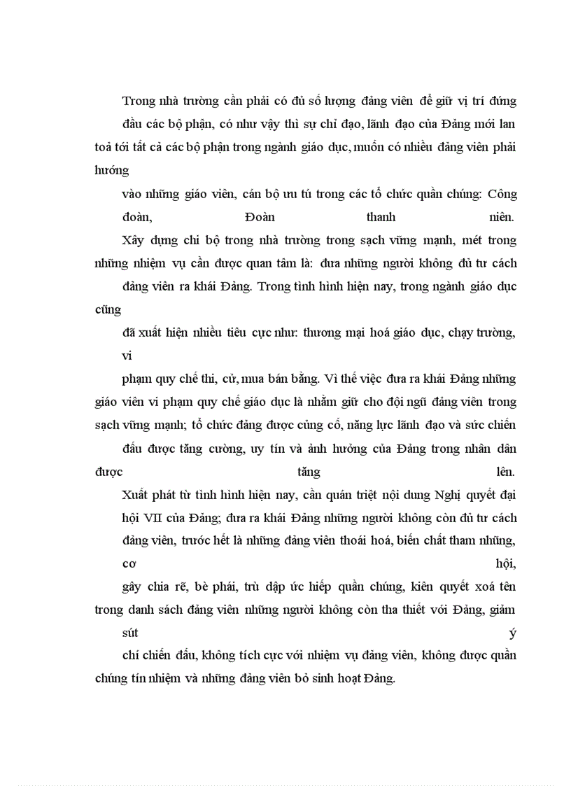 image for page Sự lãnh đạo của tỉnh uỷ Thái Bình đối với công tác giáo dục phổ thông giai đoạn hiện nay