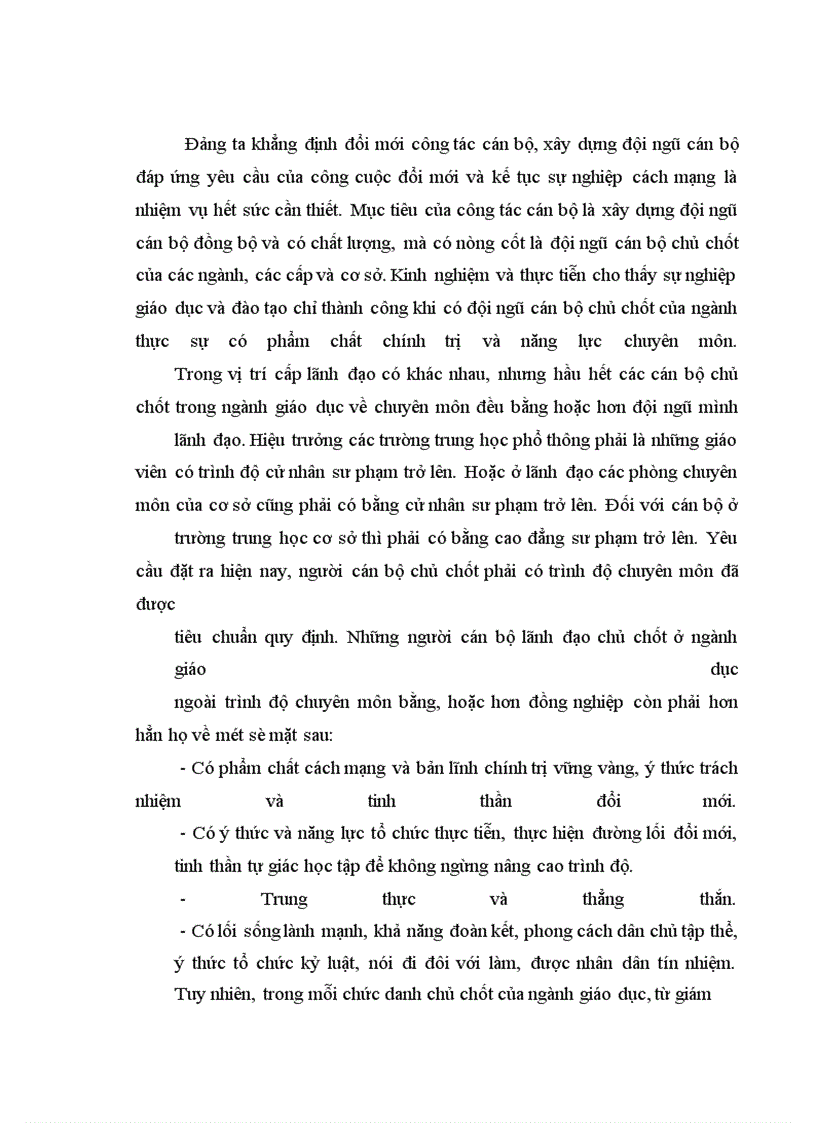 image for page Sự lãnh đạo của tỉnh uỷ Thái Bình đối với công tác giáo dục phổ thông giai đoạn hiện nay
