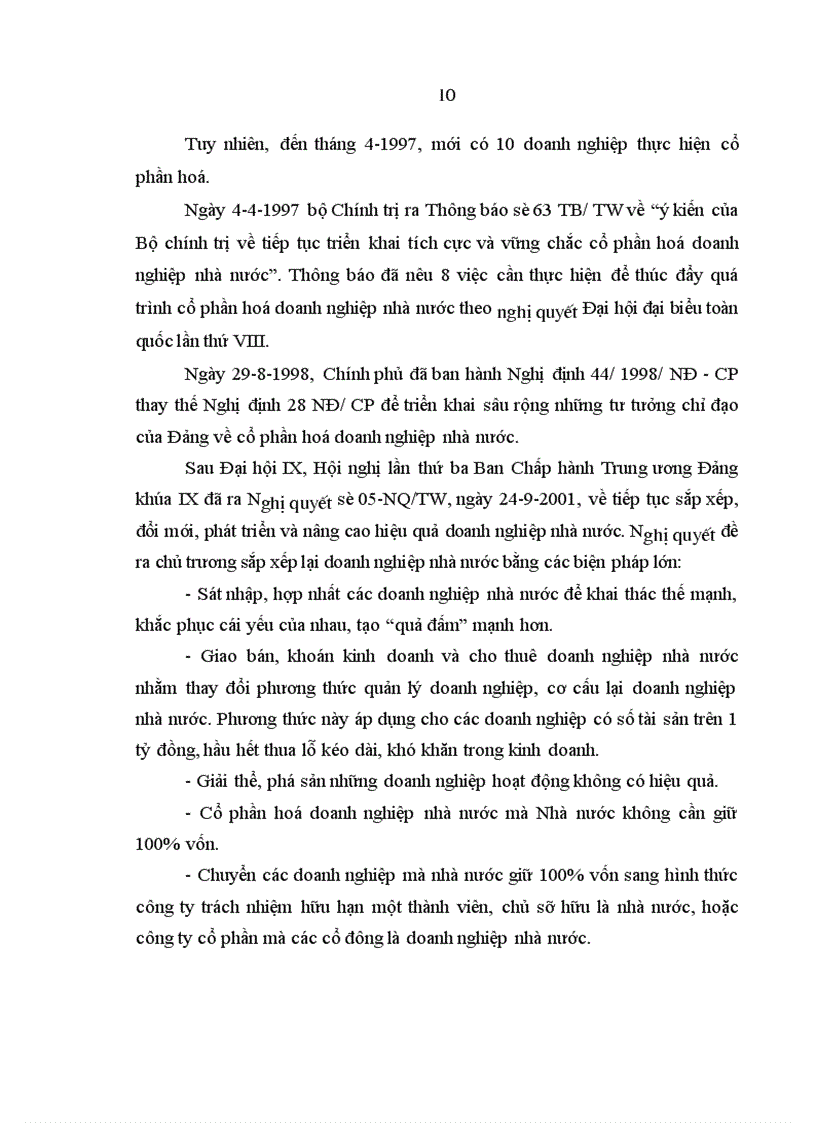 image for page Xây dựng, củng cố tổ chức cơ sở đảng trong các doanh nghiệp Nhà nước đã cổ phần hoá ở tỉnh Quảng bình trong giai đoạn hiện nay