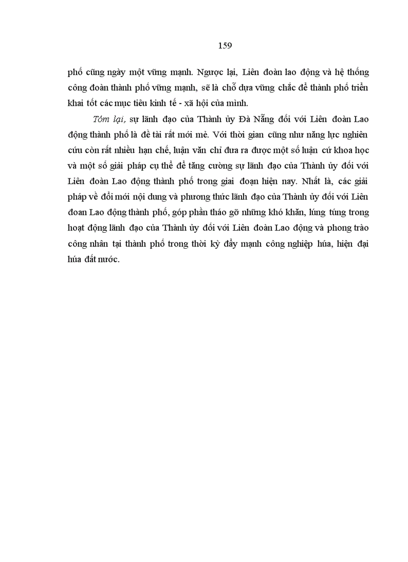 image for page Tăng cường sự lãnh đạo của thành uỷ thành phố Đà Nẵng