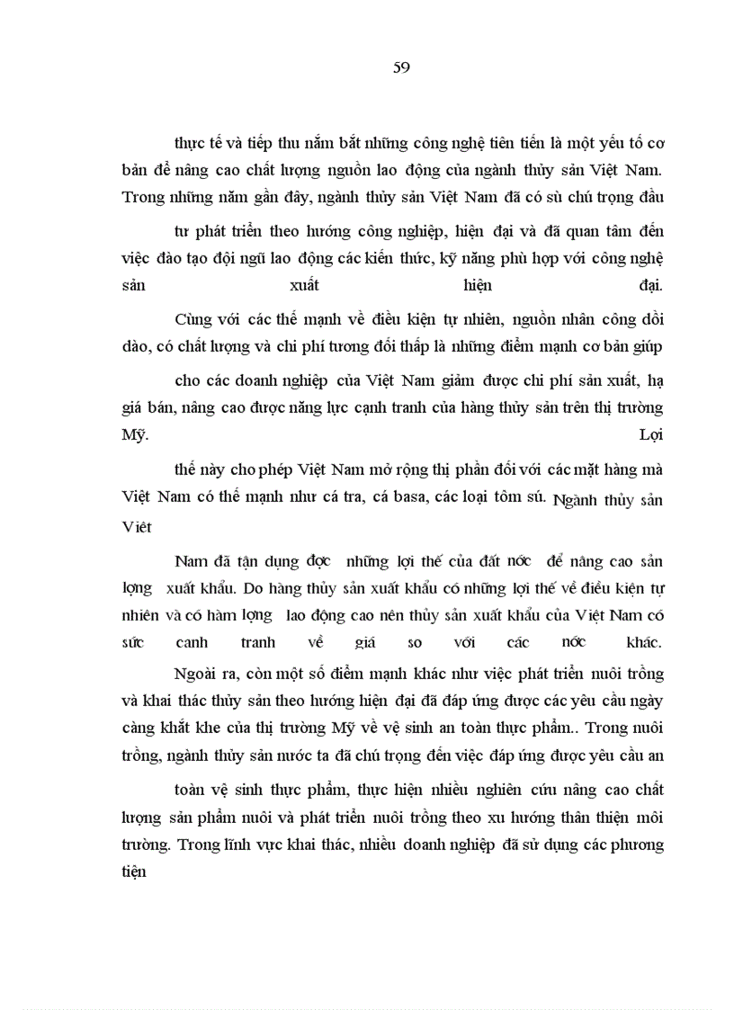 image for page Năng lực cạnh tranh của hàng thủy sản Việt Nam trên thị trường Mỹ