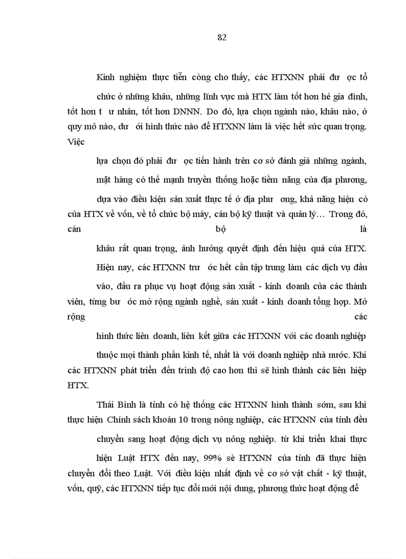 image for page Hợp tác xã nông nghiệp kiểu mới ở Thái Bình hiện nay