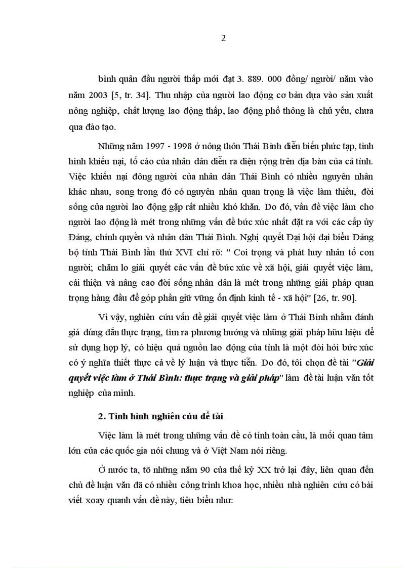 image for page Giải quyết việc làm ở Thái Bình: thực trạng và giải pháp