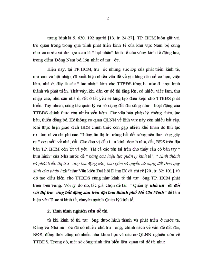 image for page Quản lý nhà nước đối với thị trường bất động sản trên địa bàn thành phố Hồ Chí Minh