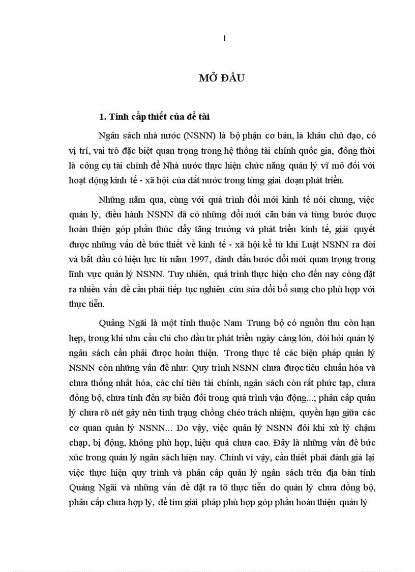 image for page Hoàn thiện quy trình và phân cấp quản lý ngân sách Nhà nước trên địa bàn tỉnh Quảng Ngãi