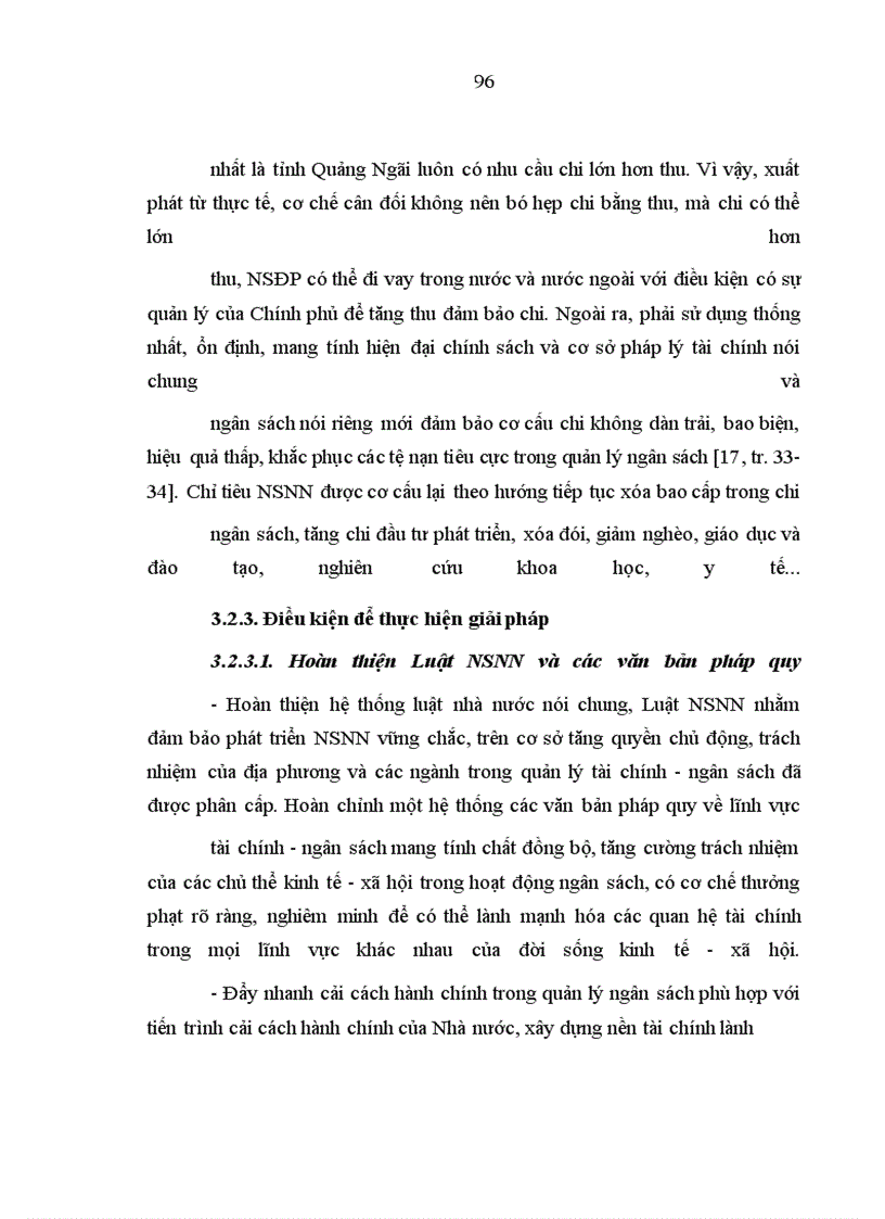 image for page Hoàn thiện quy trình và phân cấp quản lý ngân sách Nhà nước trên địa bàn tỉnh Quảng Ngãi
