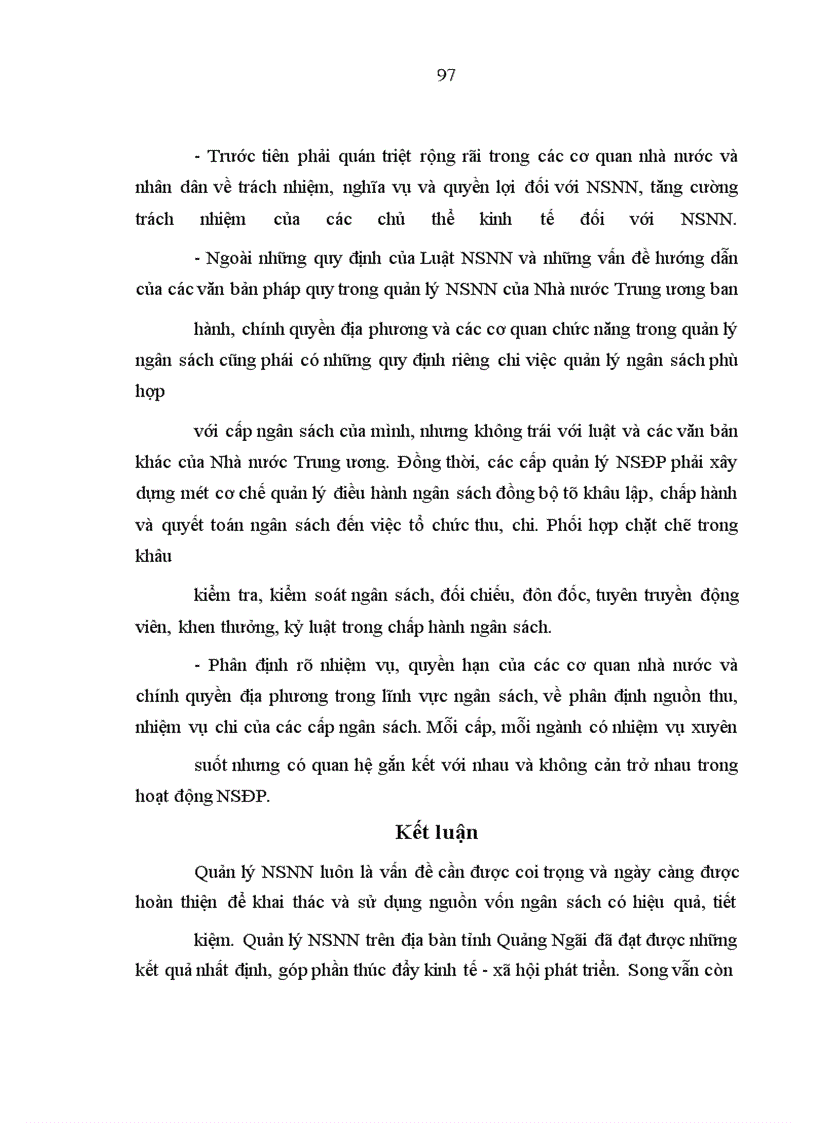 image for page Hoàn thiện quy trình và phân cấp quản lý ngân sách Nhà nước trên địa bàn tỉnh Quảng Ngãi