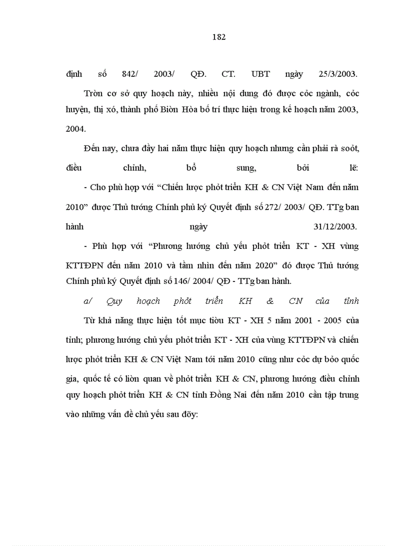 image for page Hoàn thiện quản lý nhà nước về khoa học và công nghệ ở tỉnh Đồng Nai
