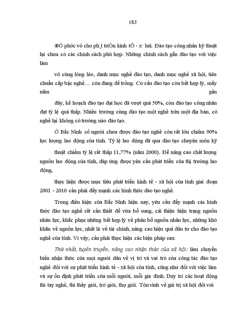 image for page Giải quyết việc làm ở Bắc Ninh - Thực trạng và giải pháp