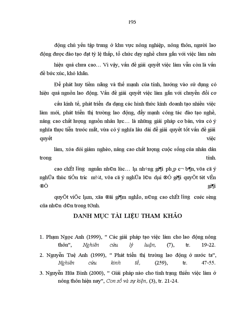 image for page Giải quyết việc làm ở Bắc Ninh - Thực trạng và giải pháp