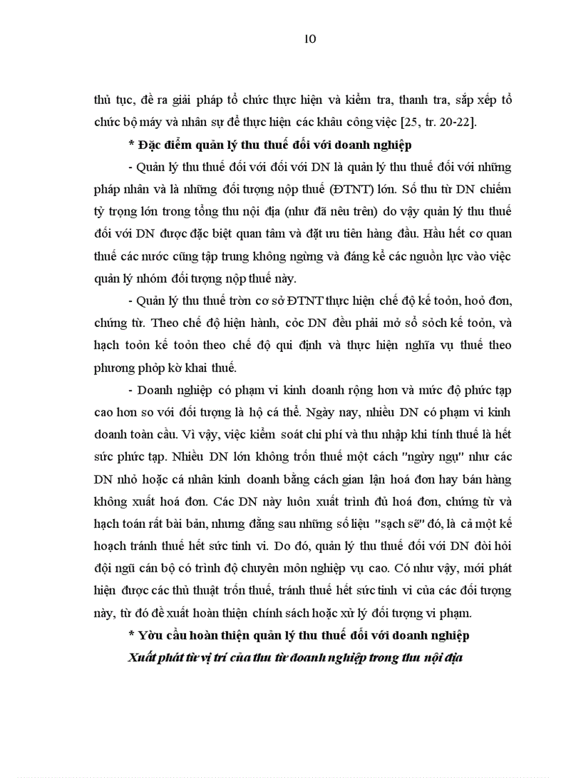 image for page Hoàn thiện quản lý thu thuế đối với doanh nghiệp ở nước ta hiện nay