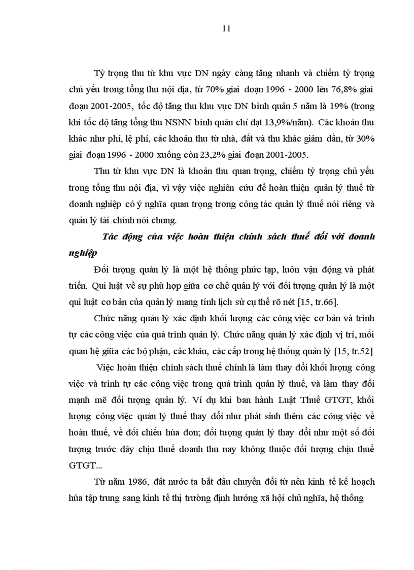 image for page Hoàn thiện quản lý thu thuế đối với doanh nghiệp ở nước ta hiện nay