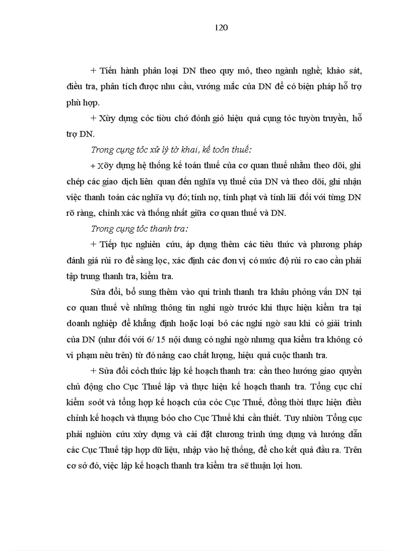 image for page Hoàn thiện quản lý thu thuế đối với doanh nghiệp ở nước ta hiện nay