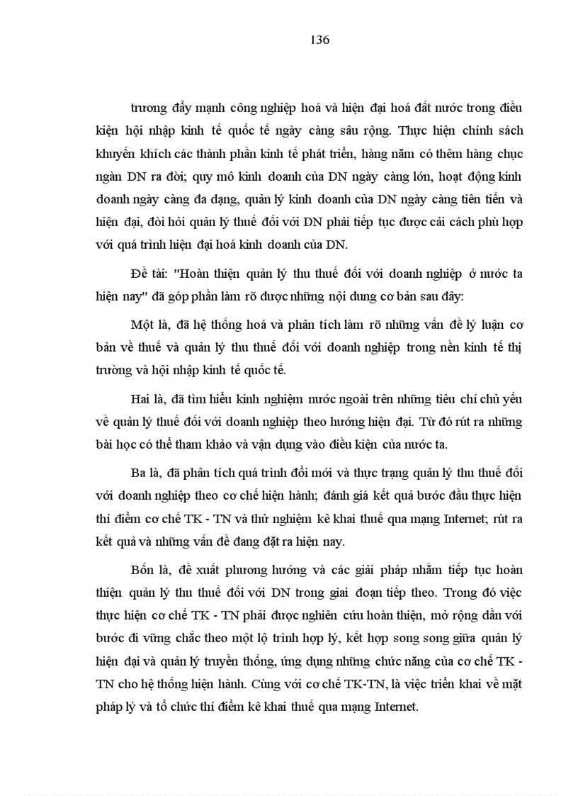 image for page Hoàn thiện quản lý thu thuế đối với doanh nghiệp ở nước ta hiện nay