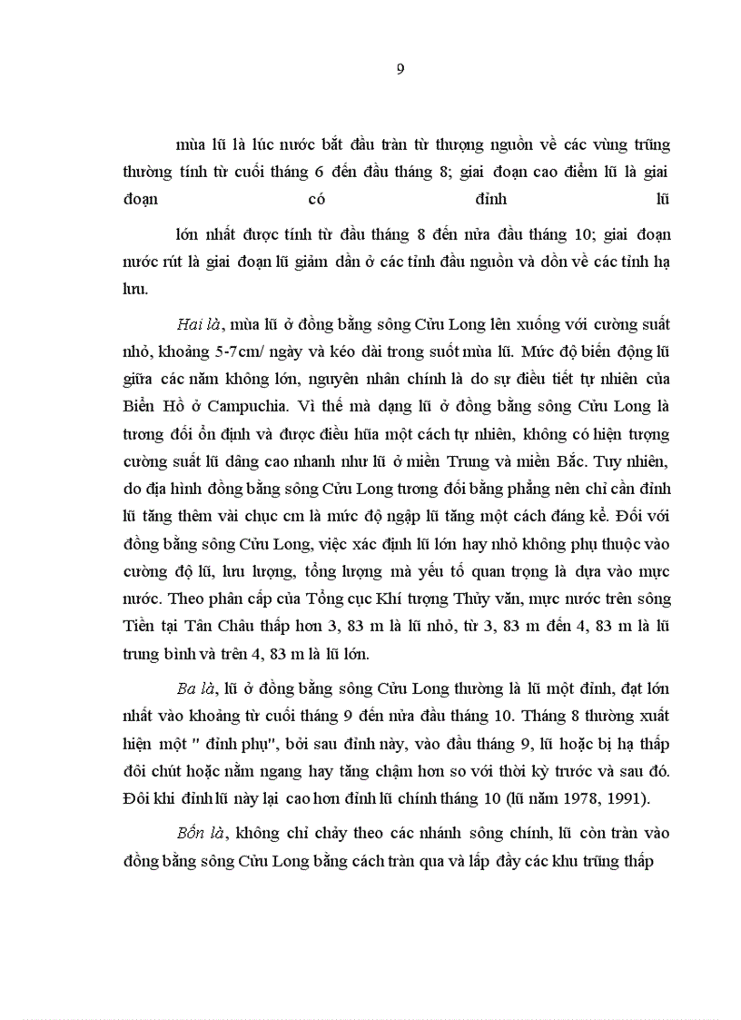 image for page Đánh giá ban đầu về hiệu quả triển khai quy hoạch lũ ngắn hạn ở đồng bằng sông Cửu Long (qua lũ 2000 và 2001)