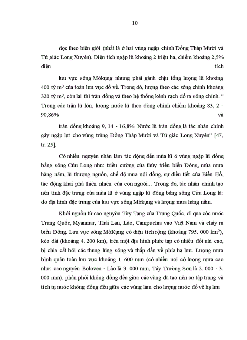 image for page Đánh giá ban đầu về hiệu quả triển khai quy hoạch lũ ngắn hạn ở đồng bằng sông Cửu Long (qua lũ 2000 và 2001)