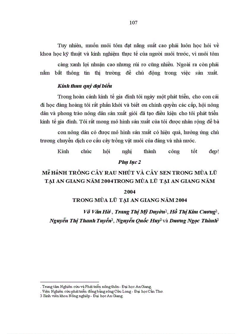 image for page Đánh giá ban đầu về hiệu quả triển khai quy hoạch lũ ngắn hạn ở đồng bằng sông Cửu Long (qua lũ 2000 và 2001)