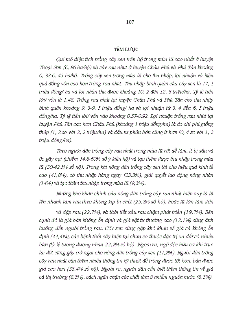 image for page Đánh giá ban đầu về hiệu quả triển khai quy hoạch lũ ngắn hạn ở đồng bằng sông Cửu Long (qua lũ 2000 và 2001)