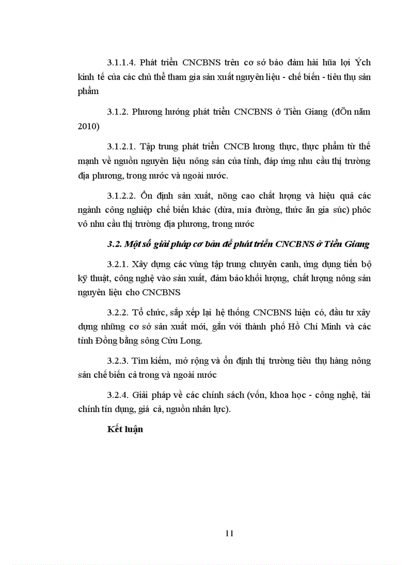 image for page Phát triển công nghiệp chế biến nông sản ở Tiền Giang trong thời kỳ công nghiệp hóa, hiện đại hóa