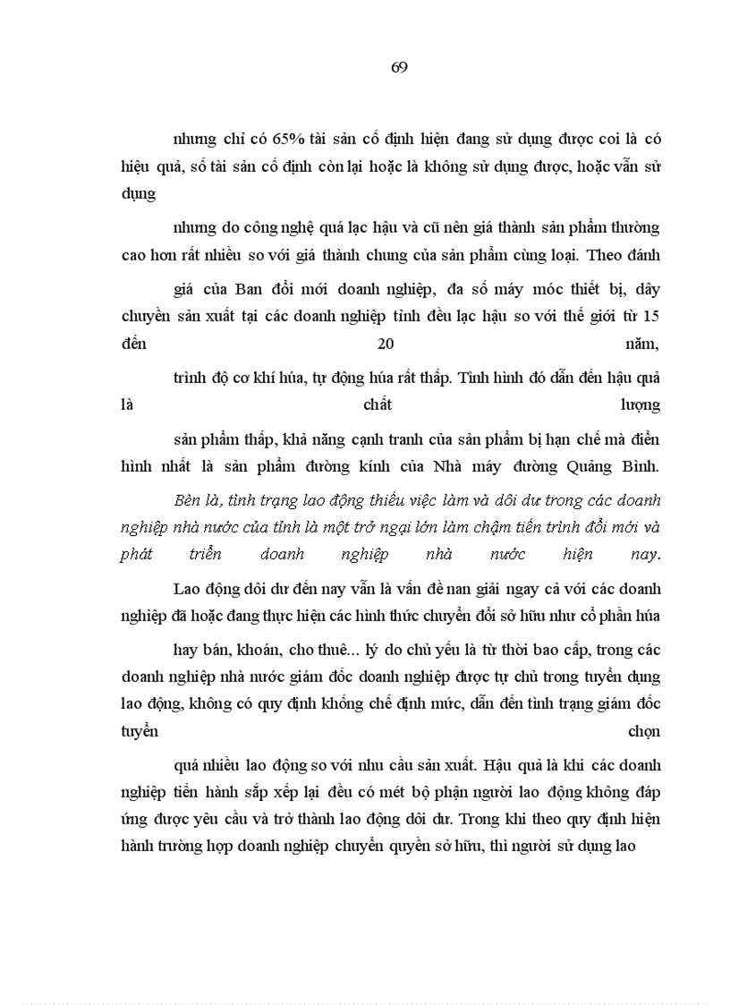 image for page Các giải pháp thúc đẩy quá trình sắp xếp, đổi mới doanh nghiệp nhà nước để nâng cao hiệu quả doanh nghiệp nhà nước ở tỉnh Quảng Bình hiện nay