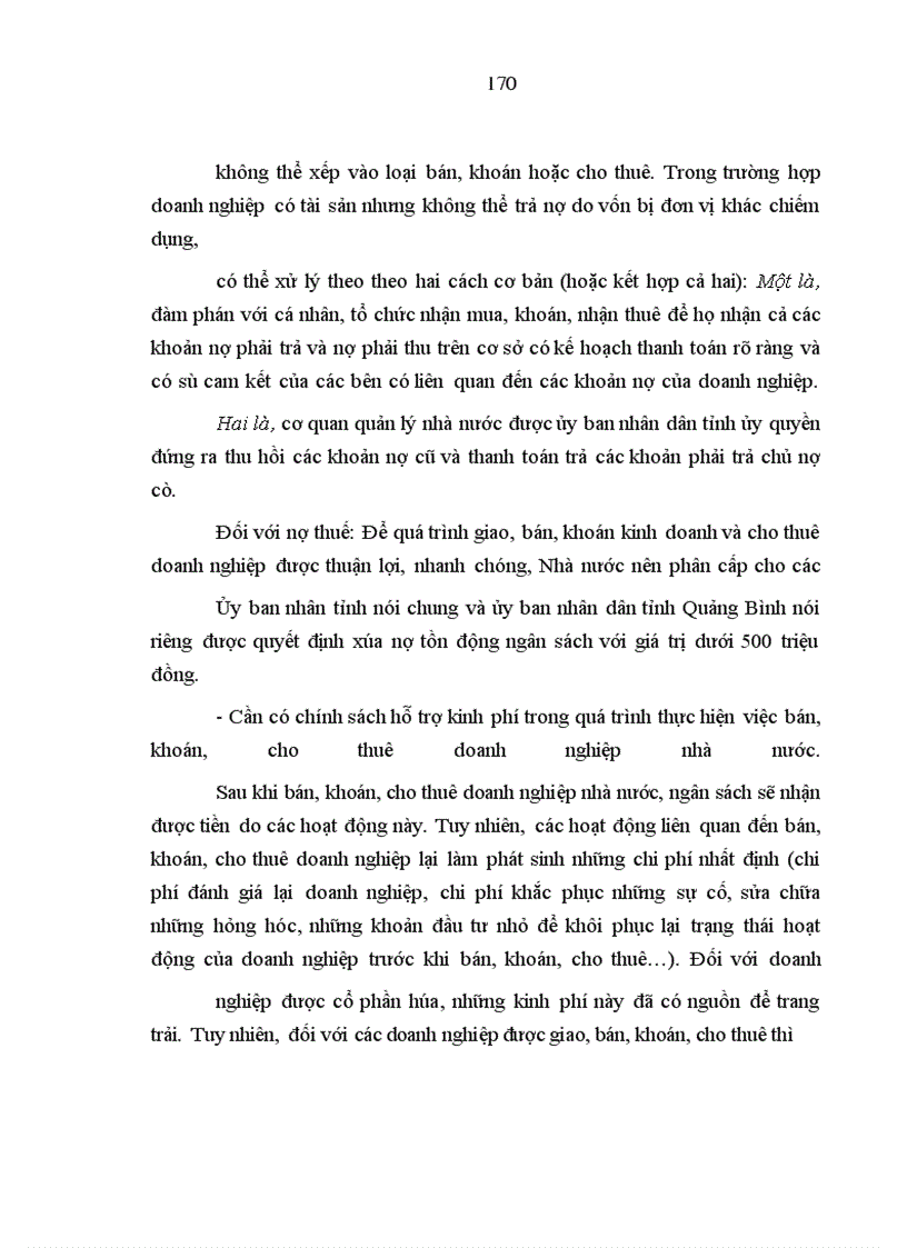 image for page Các giải pháp thúc đẩy quá trình sắp xếp, đổi mới doanh nghiệp nhà nước để nâng cao hiệu quả doanh nghiệp nhà nước ở tỉnh Quảng Bình hiện nay