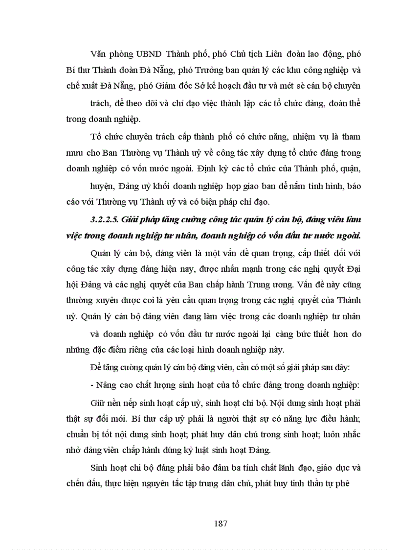 image for page Vấn đề tổ chức và hoạt động của Đảng trong các doanh nghiệp trên địa bàn thành phố Đà Nẵng