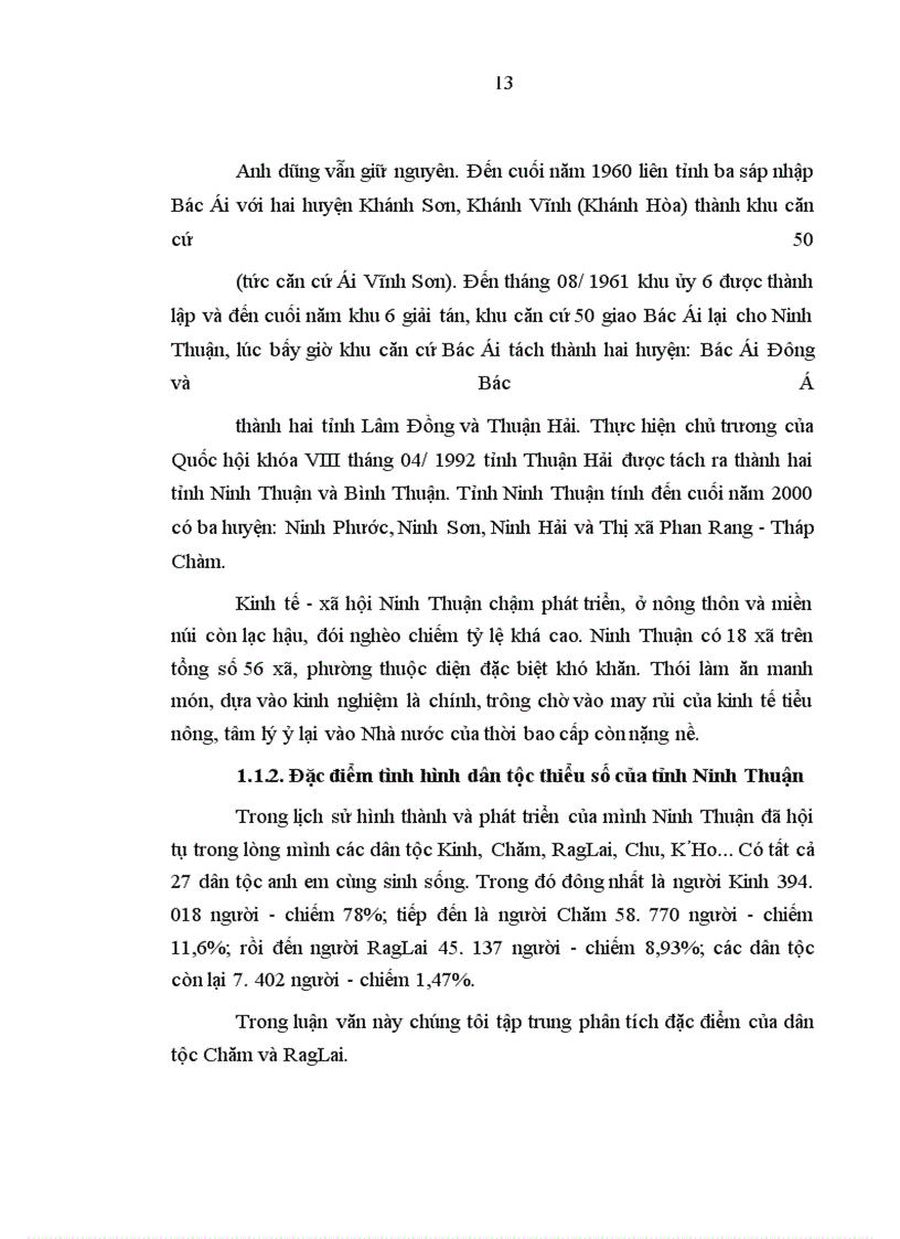 image for page Đảng bộ tỉnh Ninh Thuận lãnh đạo thực hiện chính sách dân tộc thời kỳ 1992 - 2000