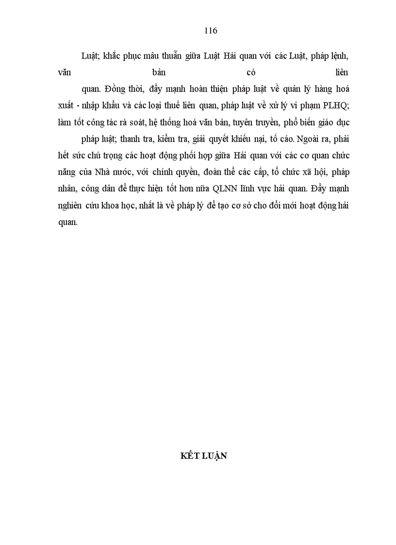 image for page Tăng cường quản lý nhà nước bằng pháp luật trong lĩnh vực hải quan ở Việt Nam hiện nay