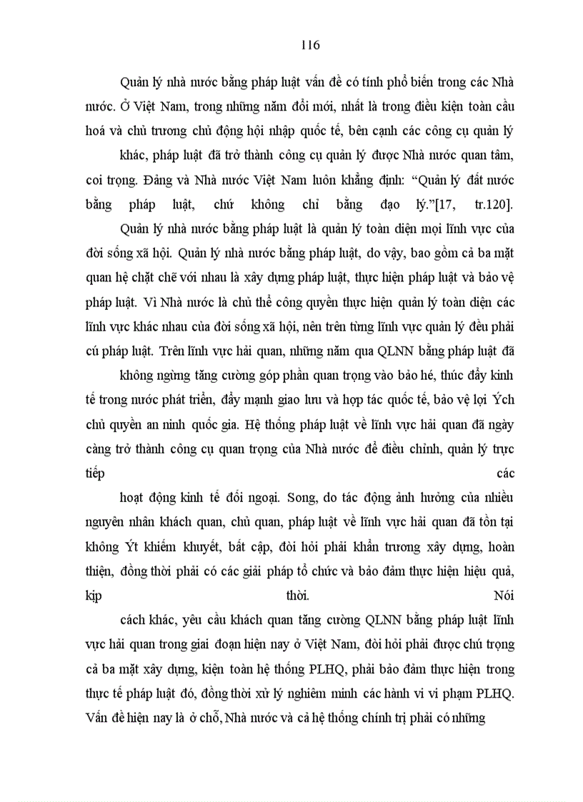 image for page Tăng cường quản lý nhà nước bằng pháp luật trong lĩnh vực hải quan ở Việt Nam hiện nay
