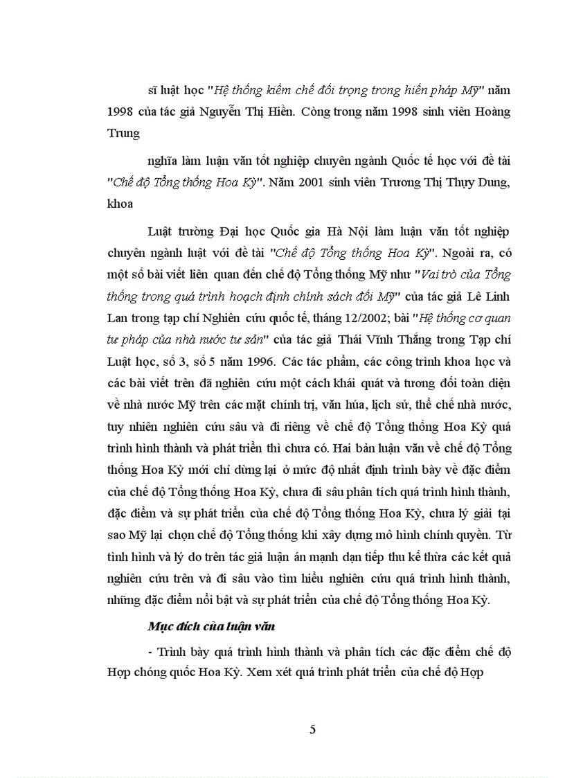 image for page Chế độ tổng thống hợp chúng quốc hoa kỳ - sự hình thành và phát triển