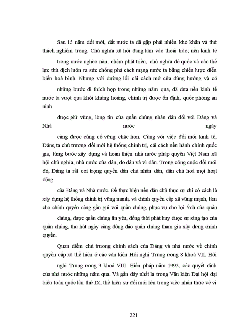 image for page Đổi mới tổ chức và hoạt động của chính quyền cấp xã ở Thái Bình