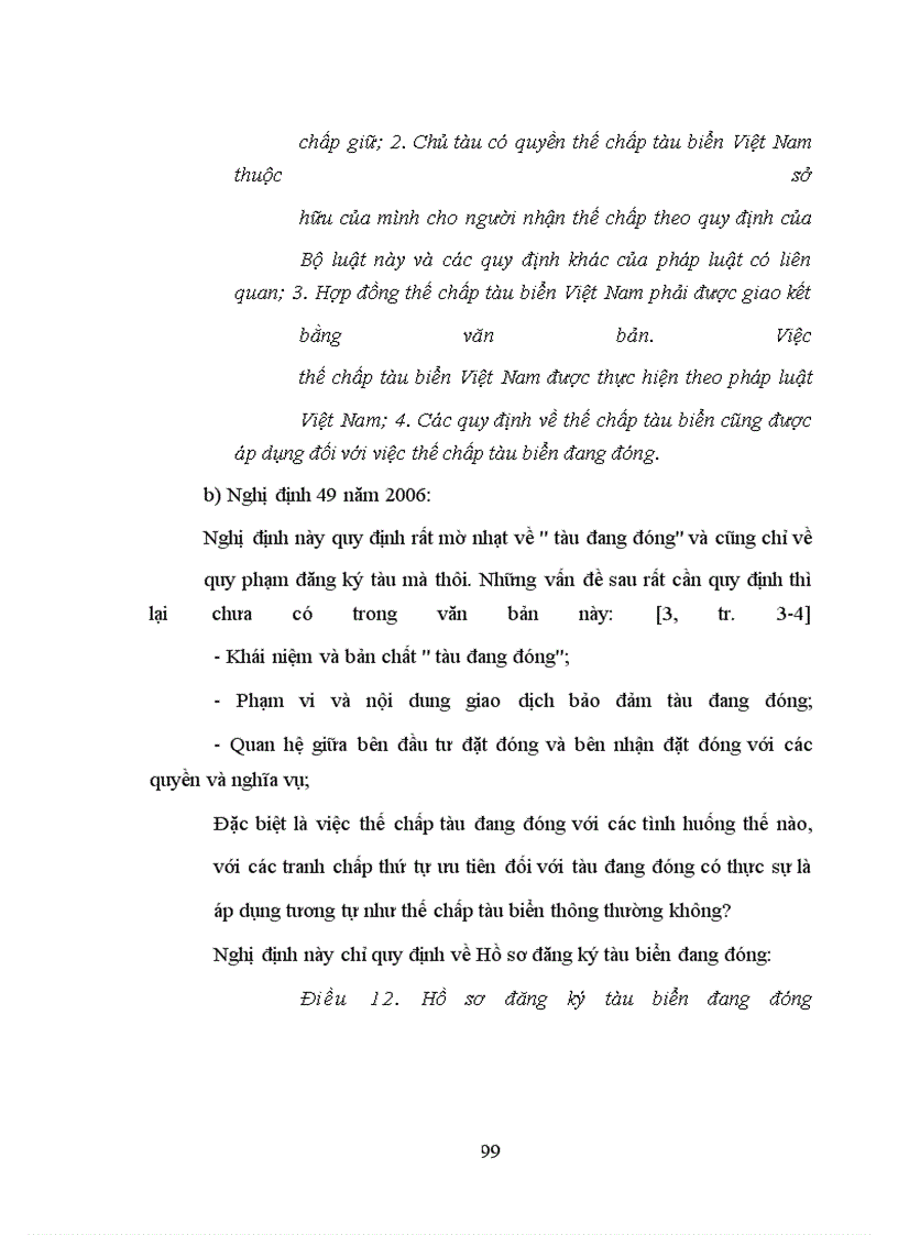 image for page Phương hướng hoàn thiện quy định giao dịch bảo đảm trong pháp luật hàng hải Việt Nam