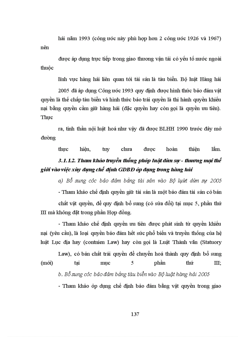 image for page Phương hướng hoàn thiện quy định giao dịch bảo đảm trong pháp luật hàng hải Việt Nam