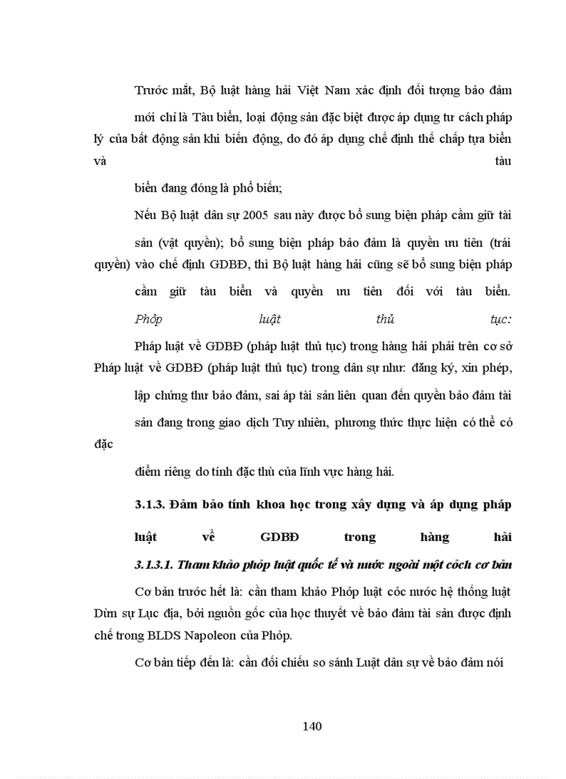 image for page Phương hướng hoàn thiện quy định giao dịch bảo đảm trong pháp luật hàng hải Việt Nam