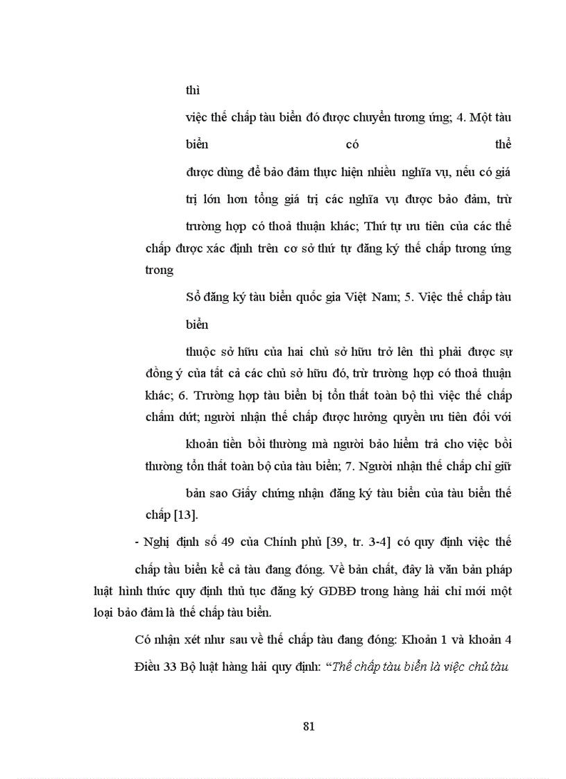 image for page Phương hướng hoàn thiện chế định giao dịch bảo đảm trong pháp luật hàng hải Việt Nam