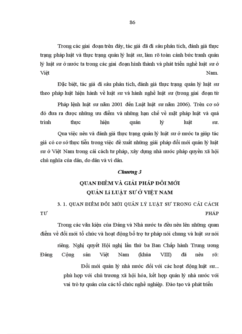image for page Cơ sở lý luận đổi mới quản lý luật sư ở Việt Nam hiện nay
