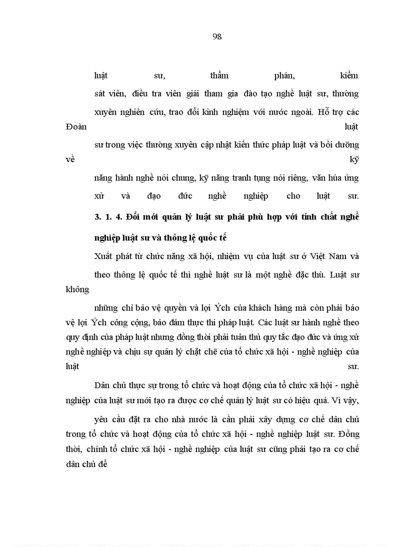 image for page Cơ sở lý luận đổi mới quản lý luật sư ở Việt Nam hiện nay